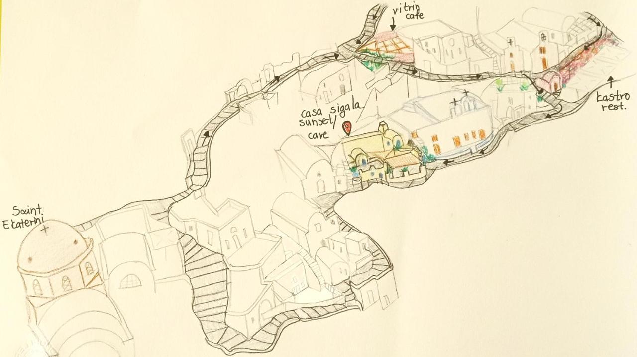 Casa Sigala Cave Βίλα Οία Εξωτερικό φωτογραφία